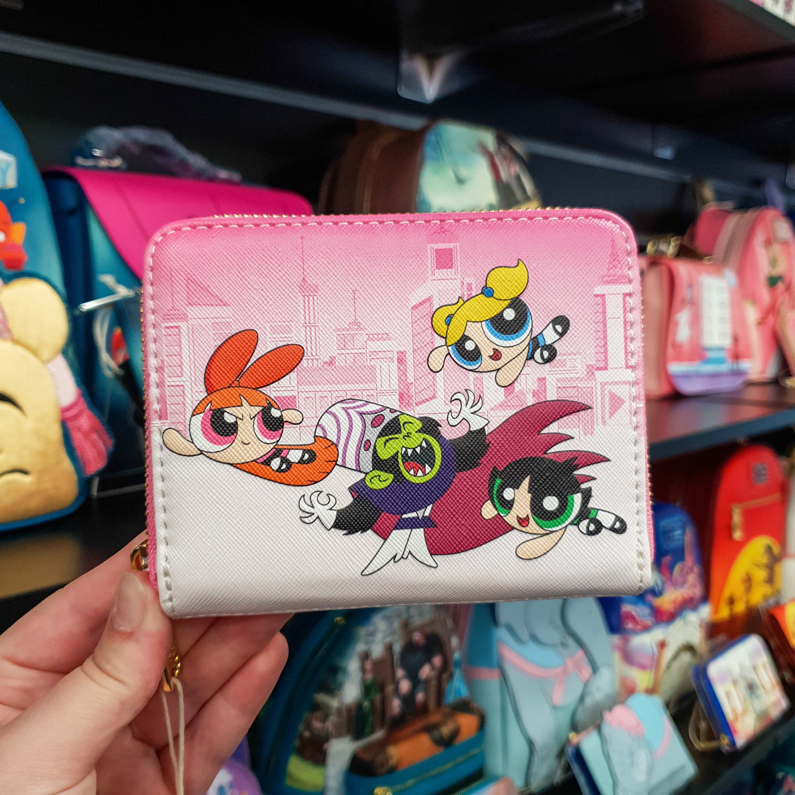 Buy Powerpuff Girls Vs Mojo Jojo Zip Around Wallet at Loungefly.