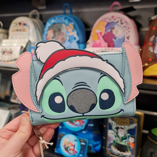 Stitch Holiday Cosplay Zip Around Wallet