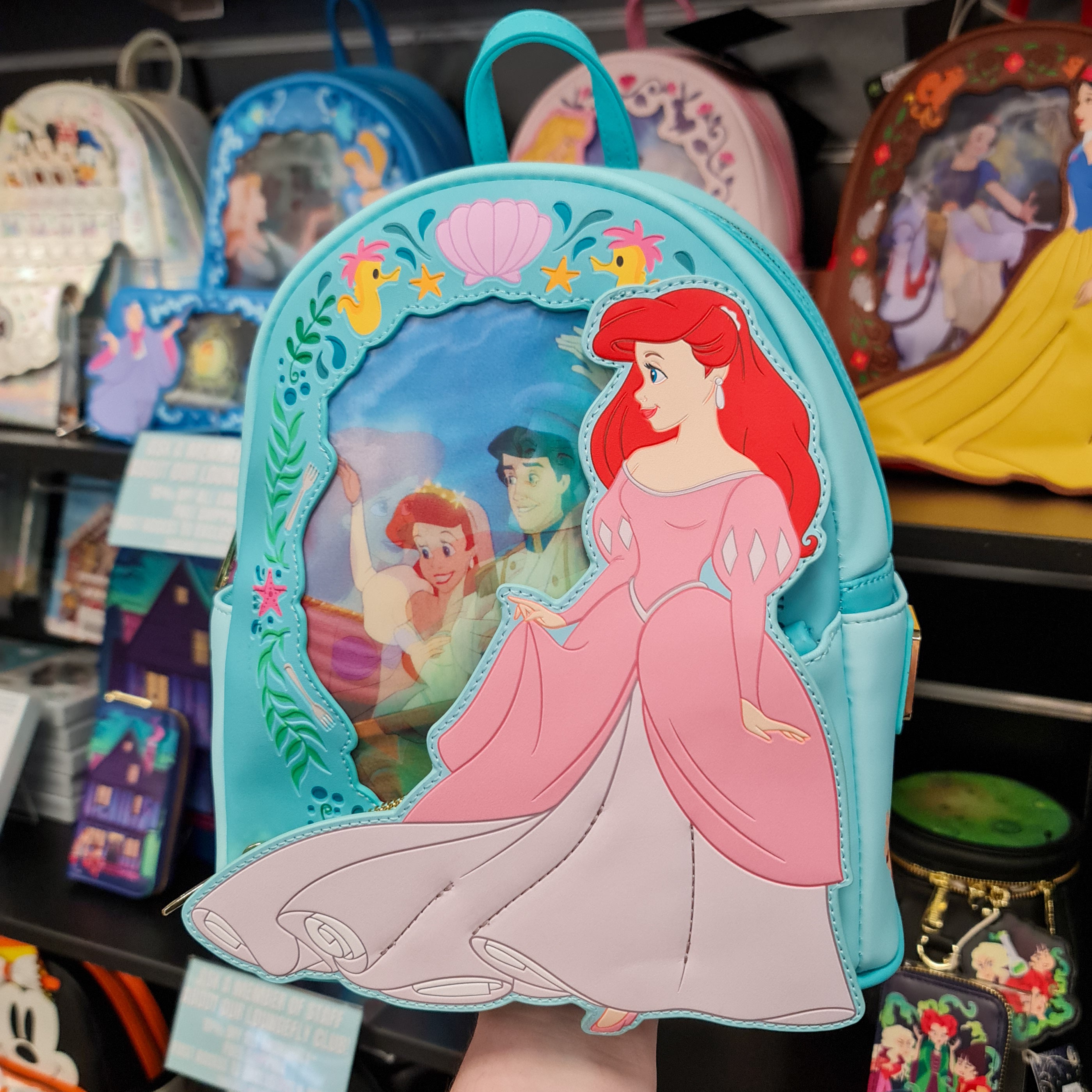 The Little Mermaid Princess Lenticular Mini Backpack Forbidden Planet Int Loungefly