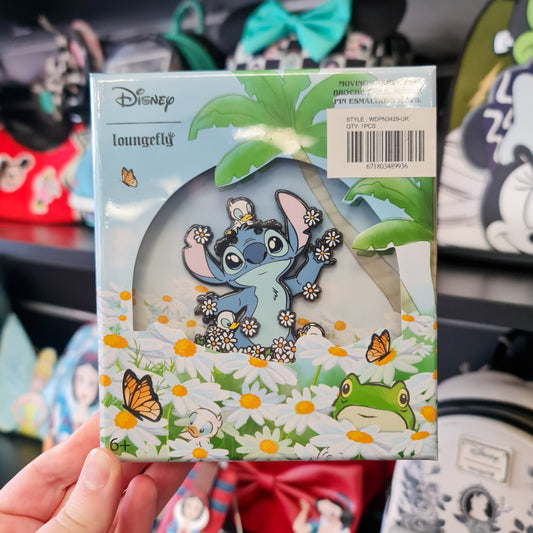 Disney Lilo And Stitch Springtime Stitch 3" Collector Box Pin
