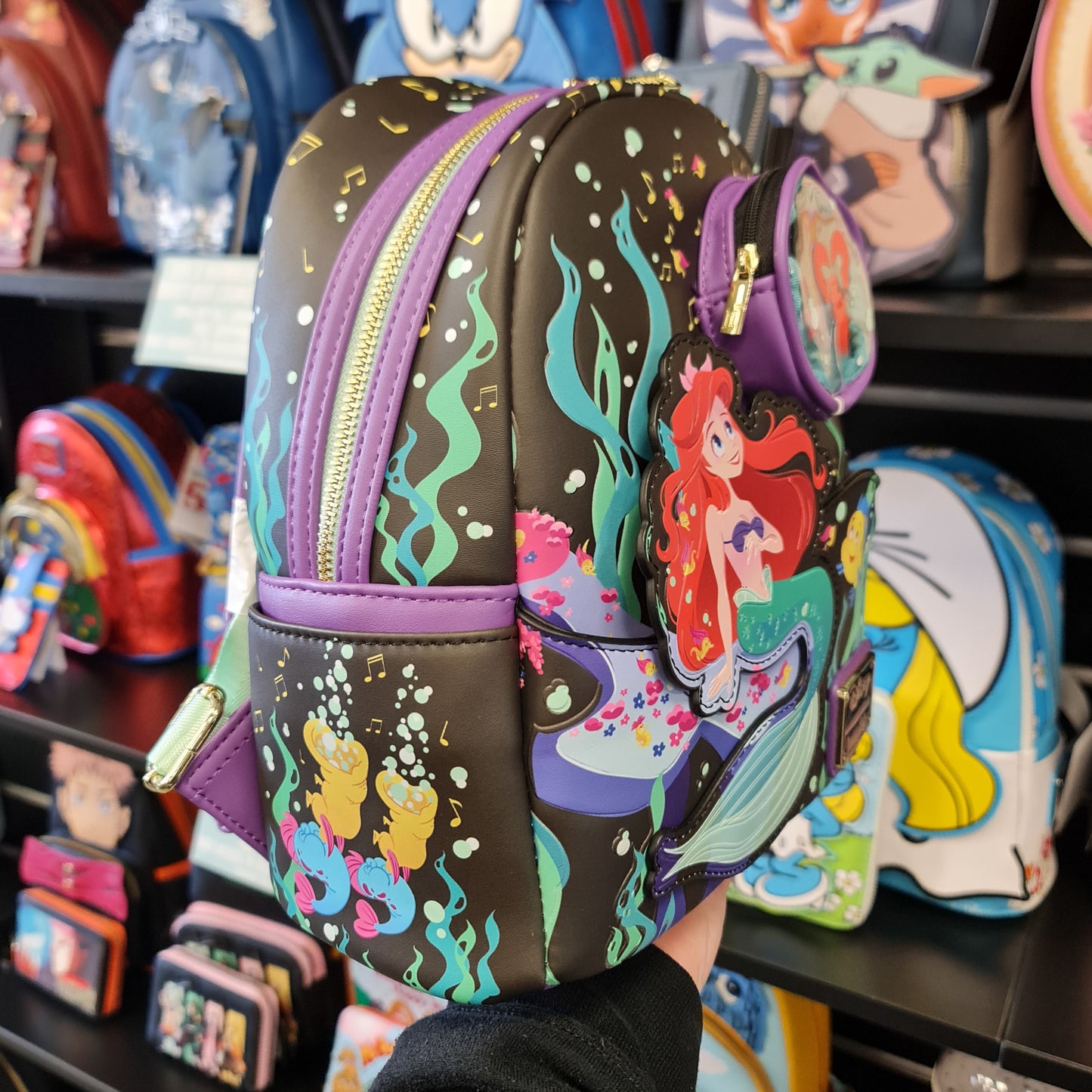 DISNEY TLM 35TH ANNIVERSARY LIFE IS THE BUBBLES MINI BACKPACK