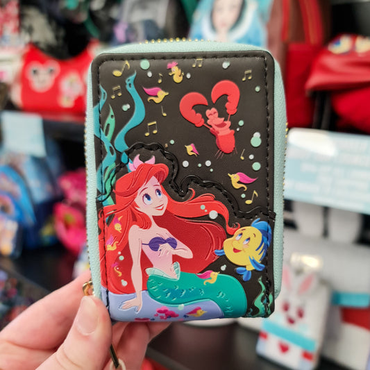 DISNEY TLM 35TH ANNIVERSARY LIFE IS THE BUBBLES ACCORDION WALLET
