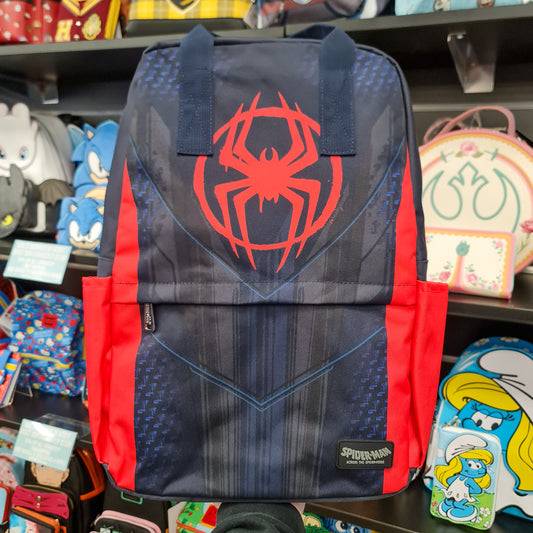 SPIDERVERSE MILES MORALES SUIT FULL SIZE NYLON BACKPACK