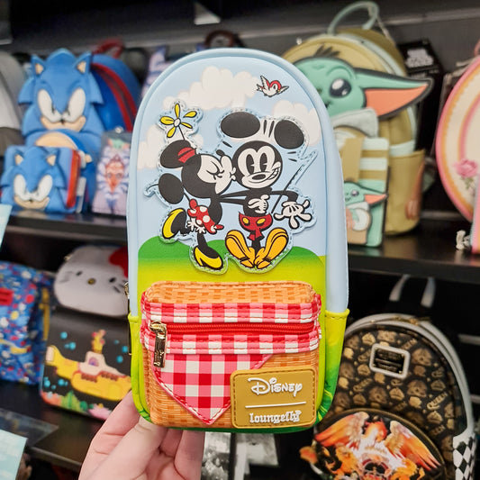 MICKEY AND FRIENDS PICNIC MINI BACKPACK PENCIL CASE
