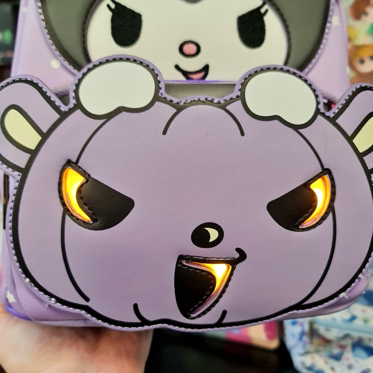 SANRIO KUROMI PUMPKIN MINI BACKPACK
