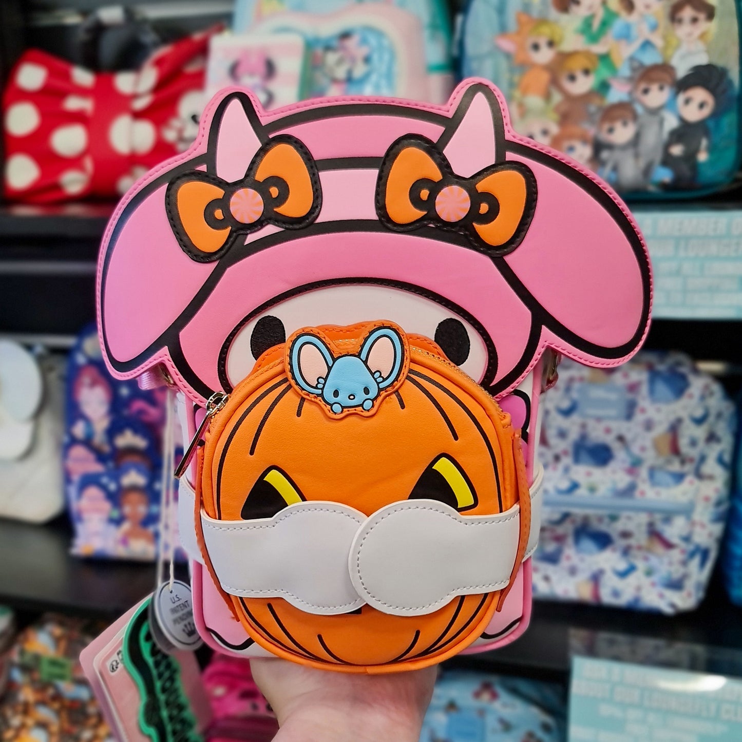 SANRIO MY MELODIY DEVIL CROSSBUDDIES BAG