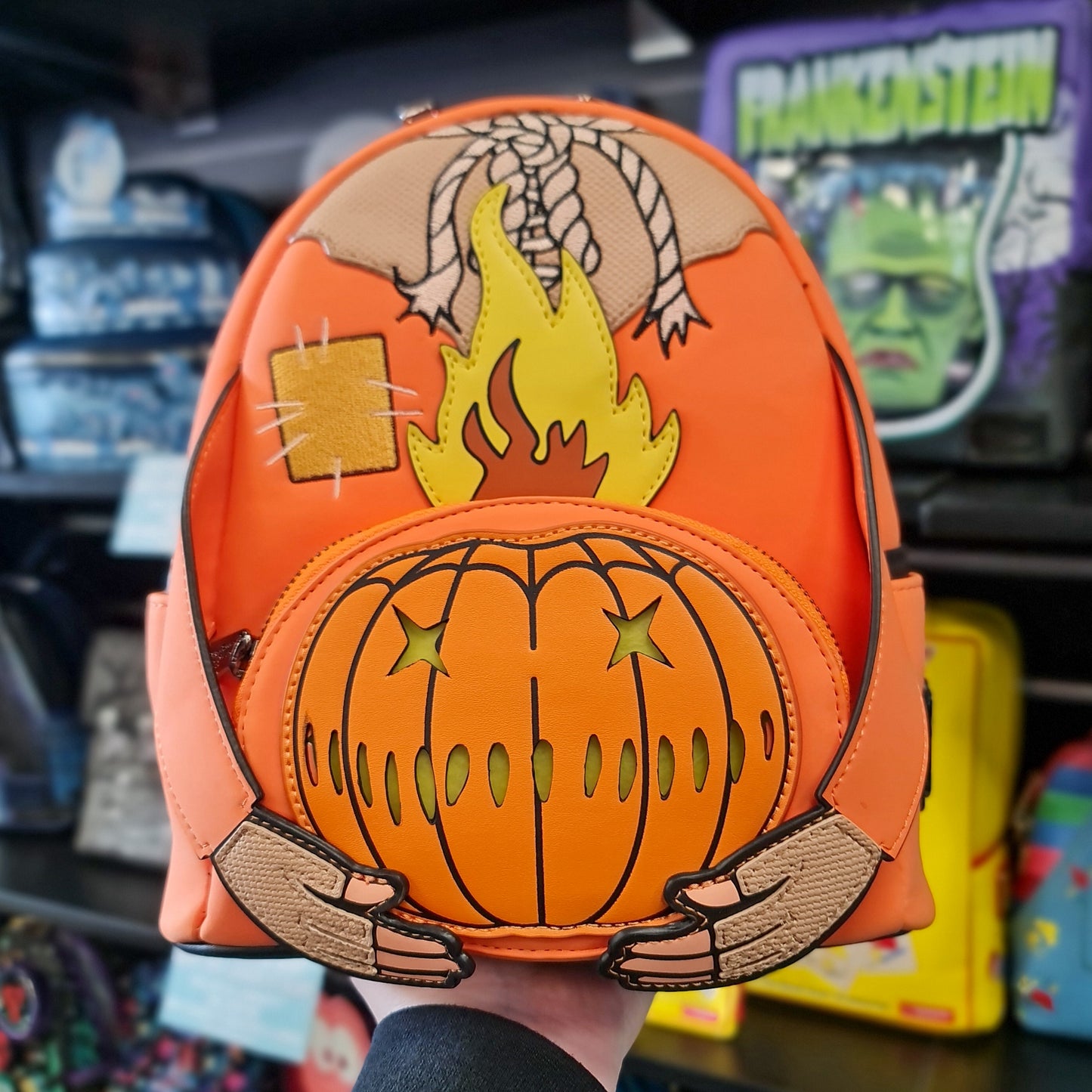 TRICK 'R TREAT FLAMING HEAD SAM MINI BACKPACK