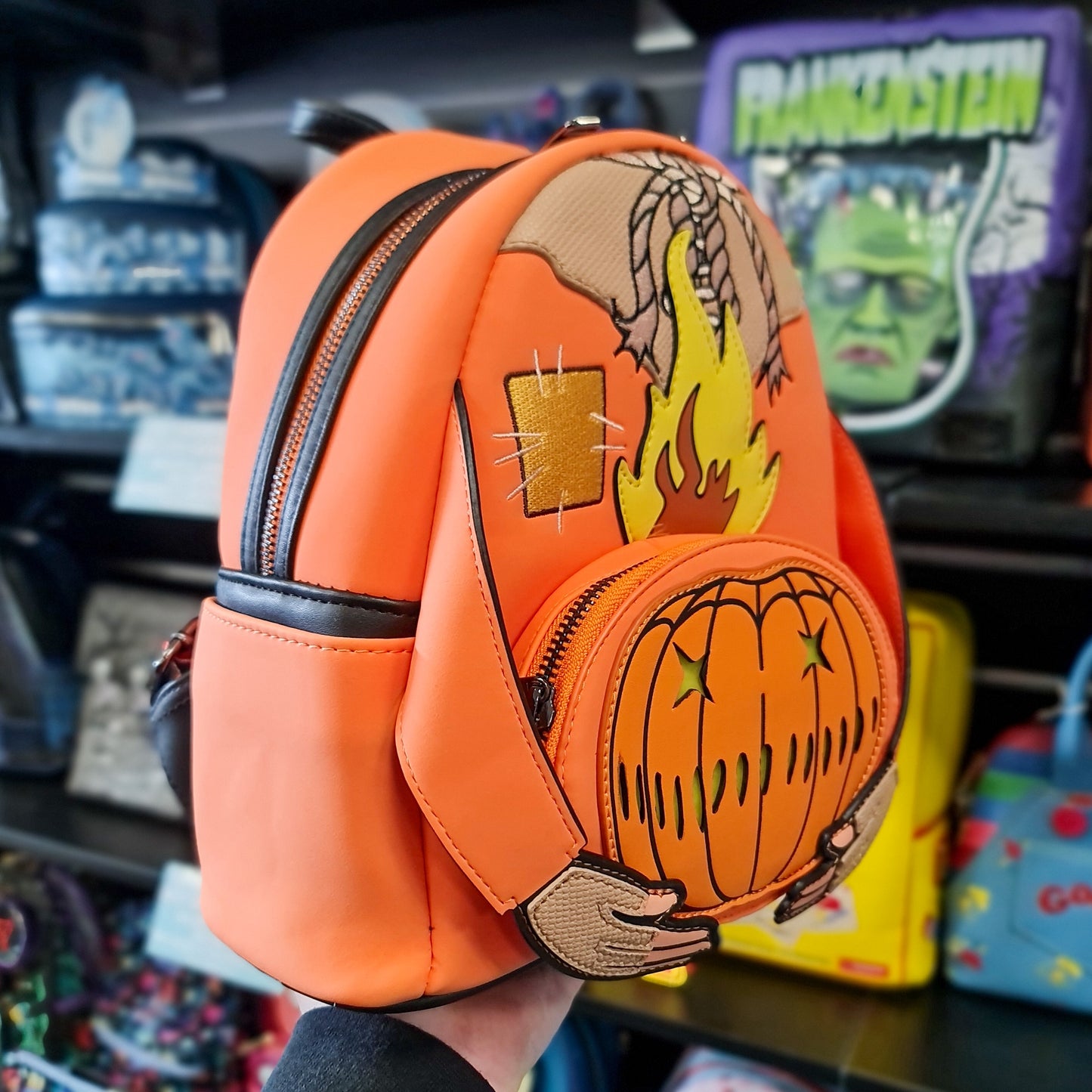 TRICK 'R TREAT FLAMING HEAD SAM MINI BACKPACK
