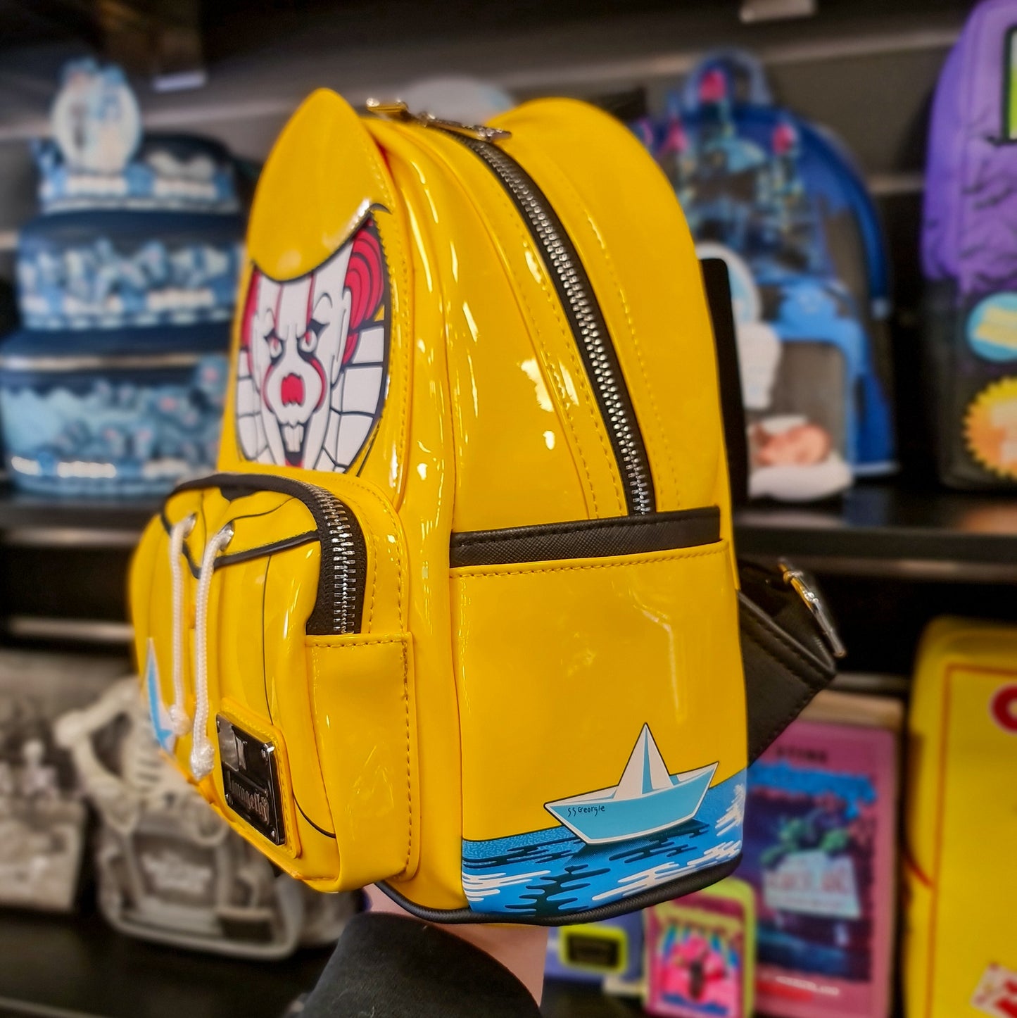WARNER BROTHERS IT RAINCOAT COSPLAY MINI BACKPACK