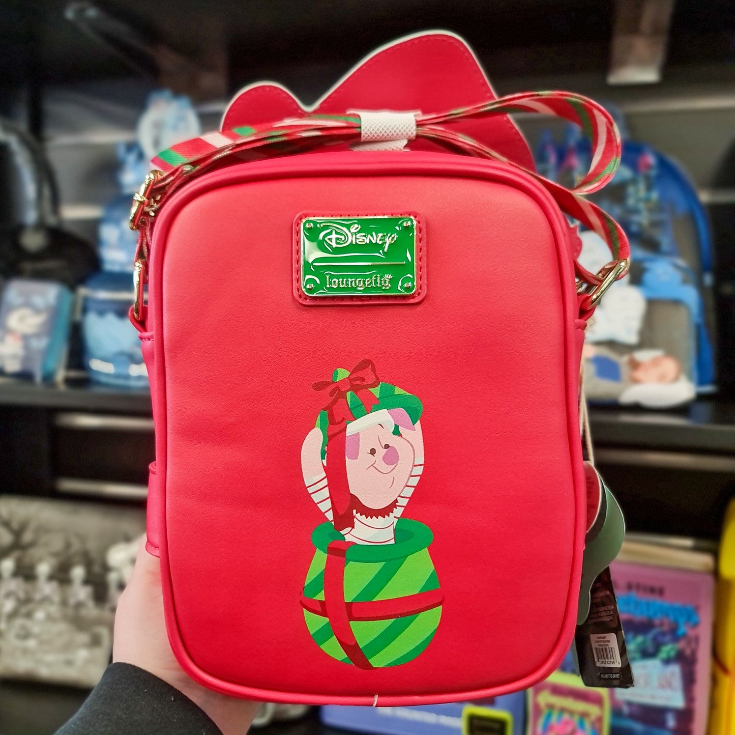 DISNEY WTP SANTA POOH CROSSBUDDIES BAG