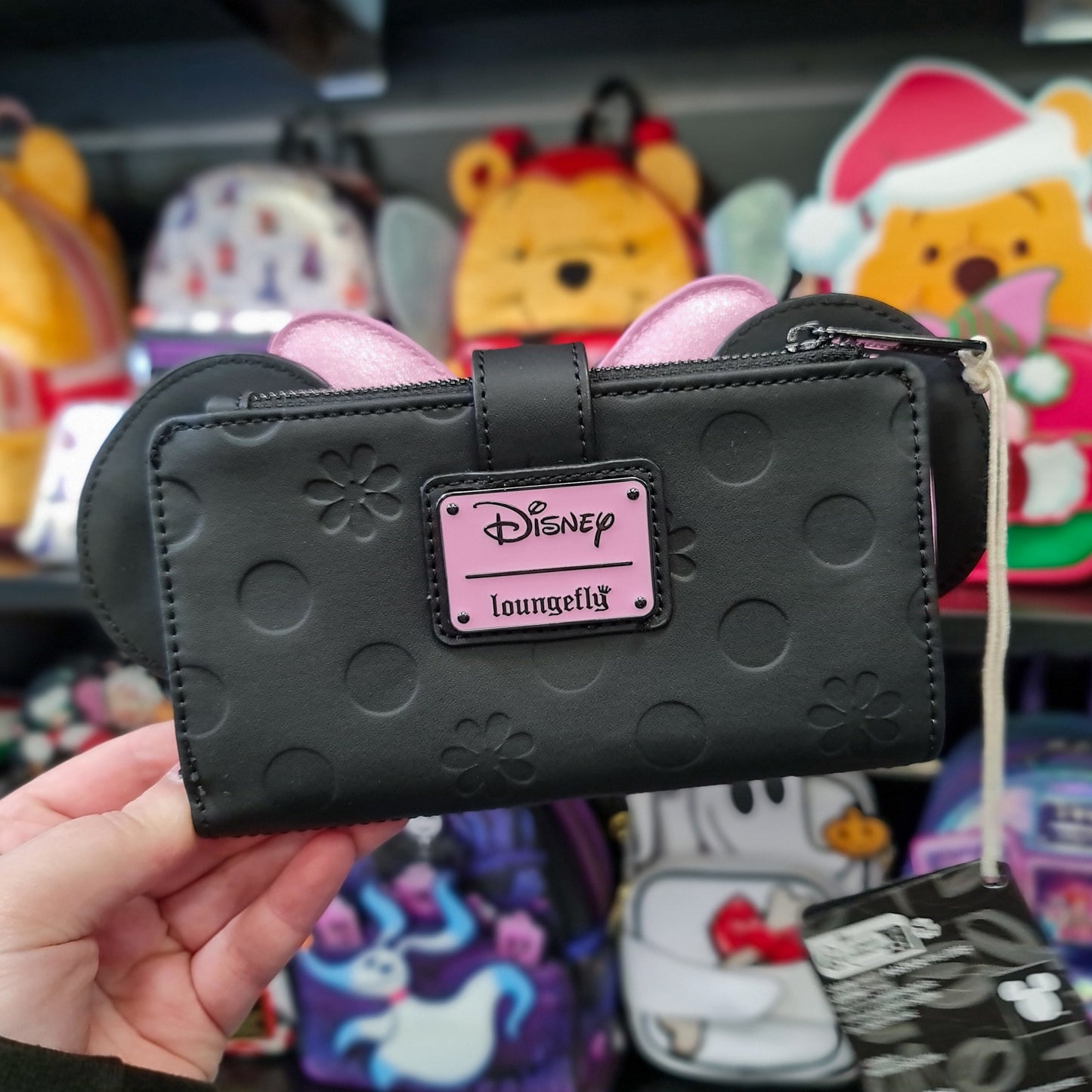 LF DISNEY MINNIE FLORAL ROCK THE DOTS FLAP WALLET