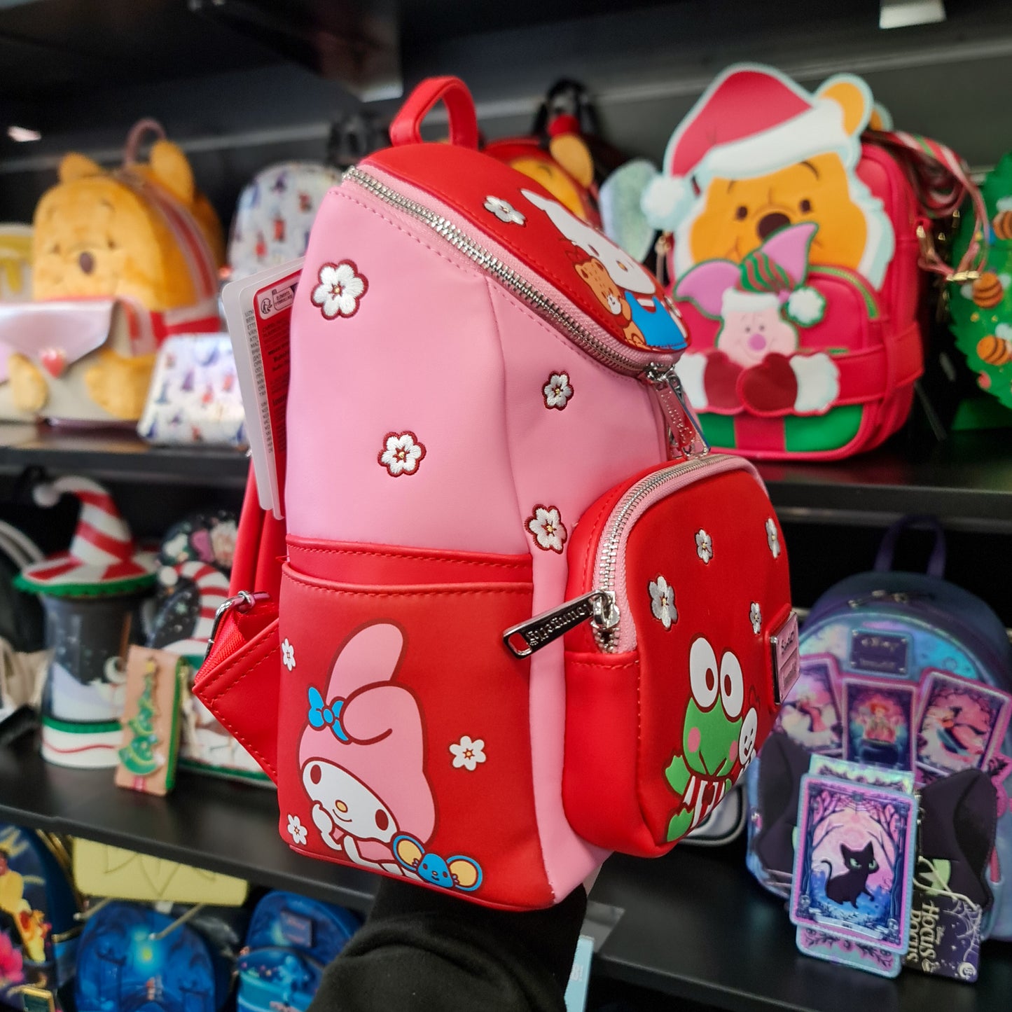 LF SANRIO HELLO KITTY & FRIENDS COLOR BLOCK MINI BACKPACK