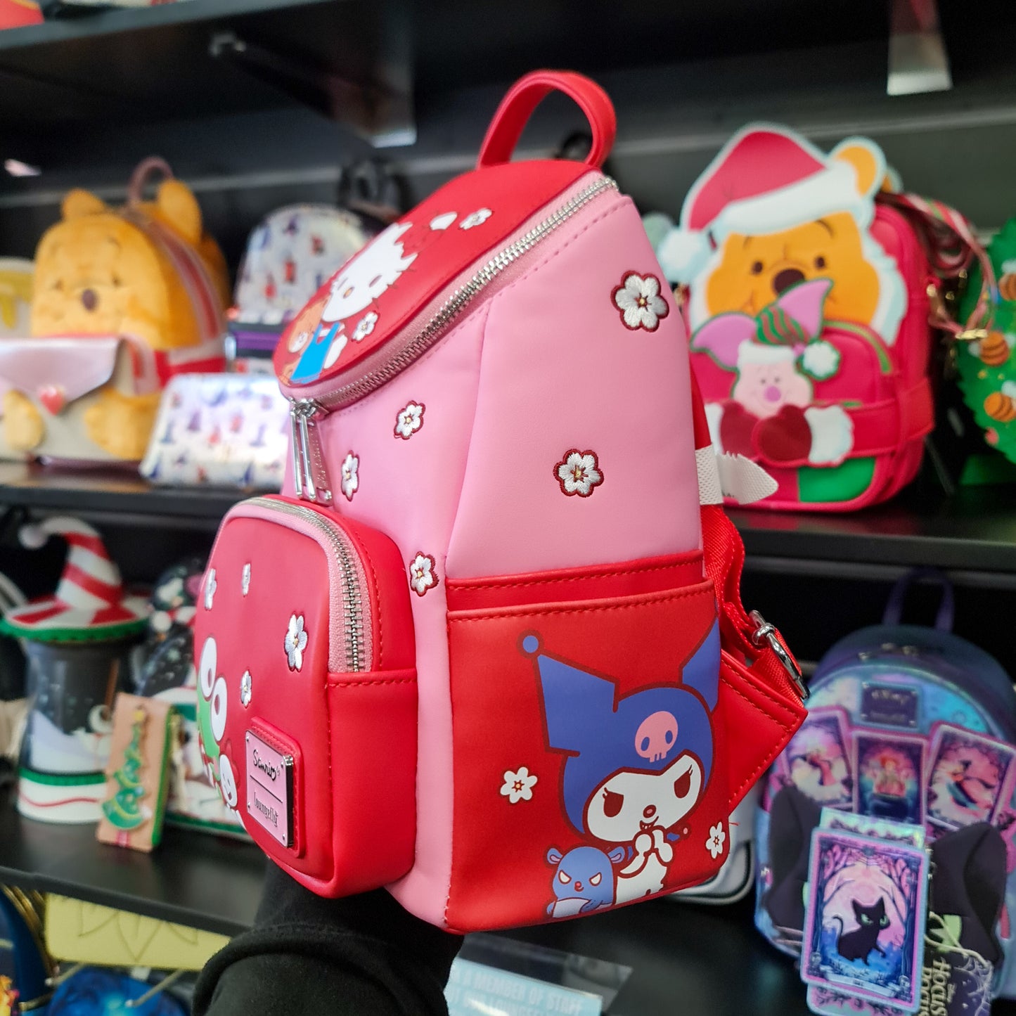 LF SANRIO HELLO KITTY & FRIENDS COLOR BLOCK MINI BACKPACK