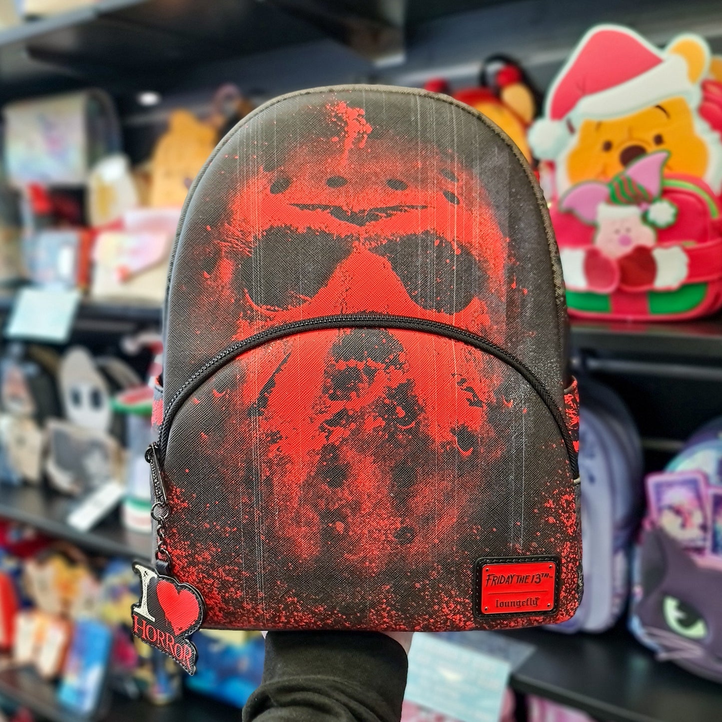 LF WB FRIDAY THE 13TH I HEART HORROR MINI BACKPACK