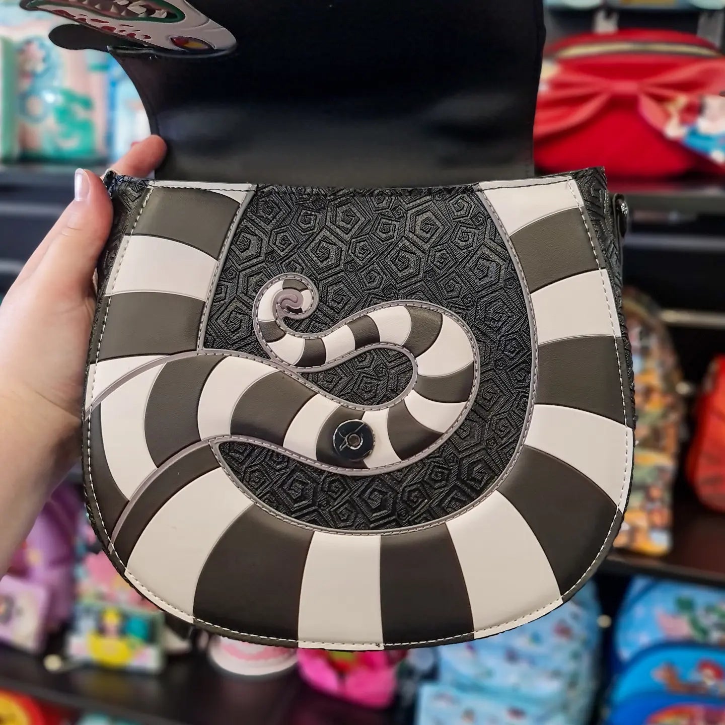 BEETLEJUICE SANDWORM CROSSBODY BAG