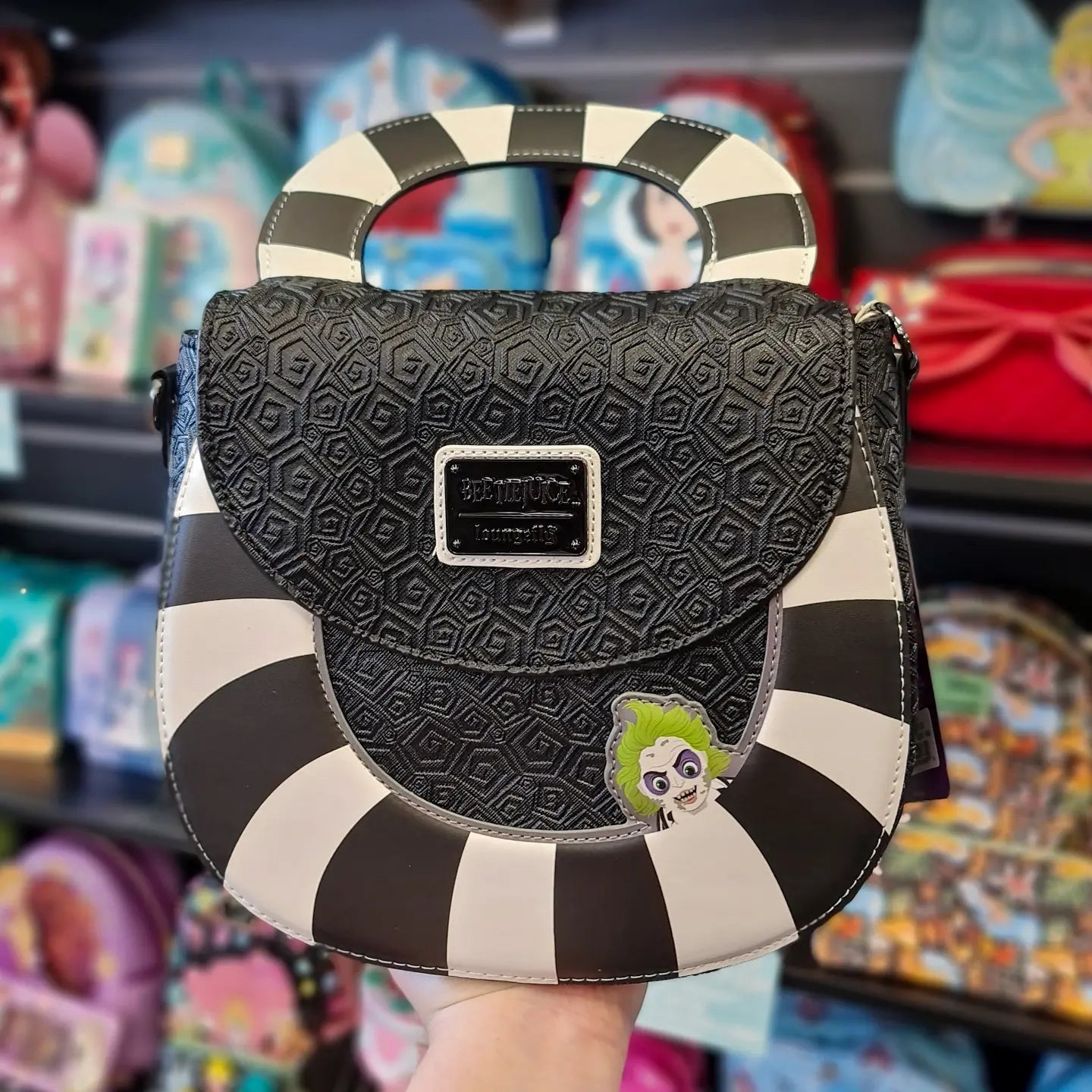 BEETLEJUICE SANDWORM CROSSBODY BAG