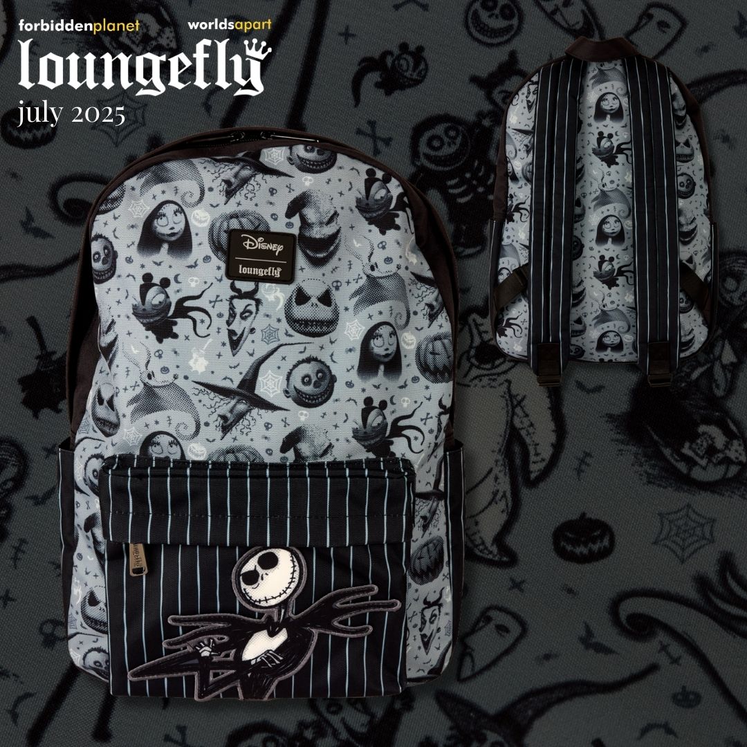 DISNEY THE NIGHTMARE BEFORE CHRISTMAS LF NYLON FULL-SIZE BACKPACK