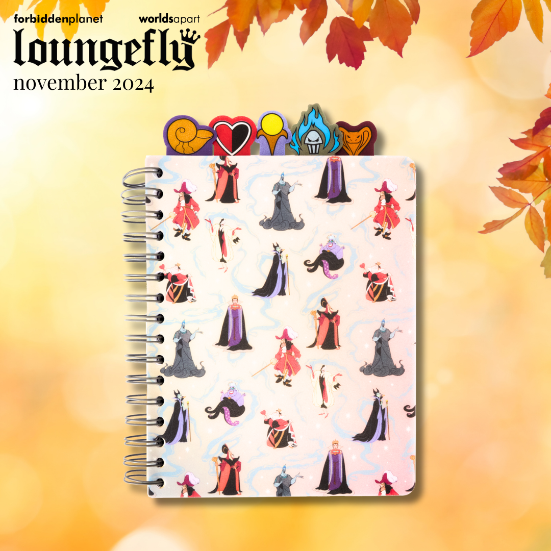 DISNEY VILLAINS TAB JOURNAL
