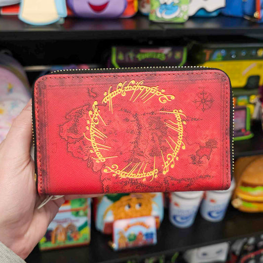 LORD OF THE RINGS THE ONE RING ZIP AROUND WALLET