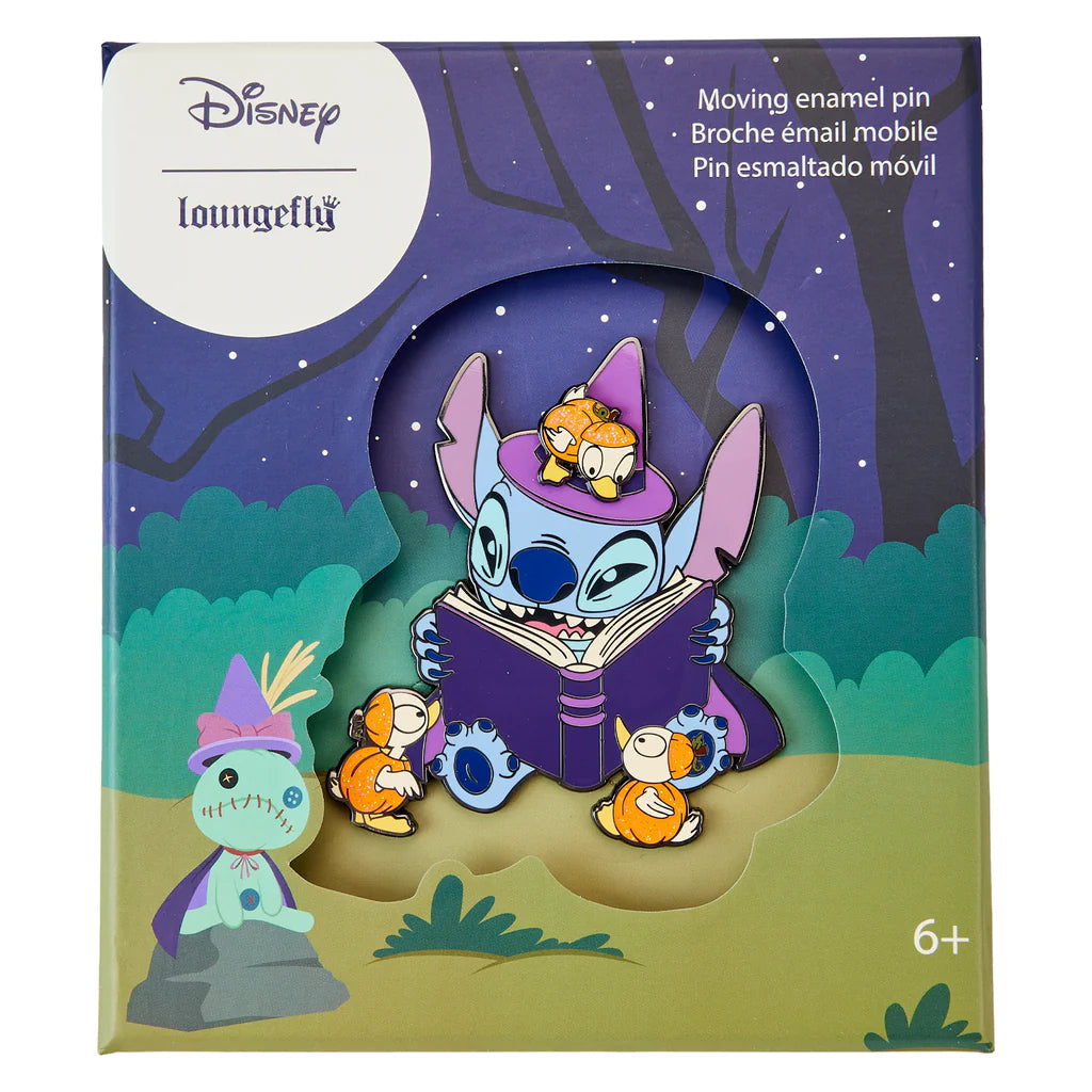 Disney Stitch Halloween 3" Pin