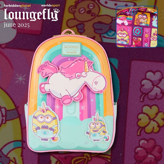 UNIVERSAL MINIONS FLUFFY UNICORN LF MINI BACKPACK