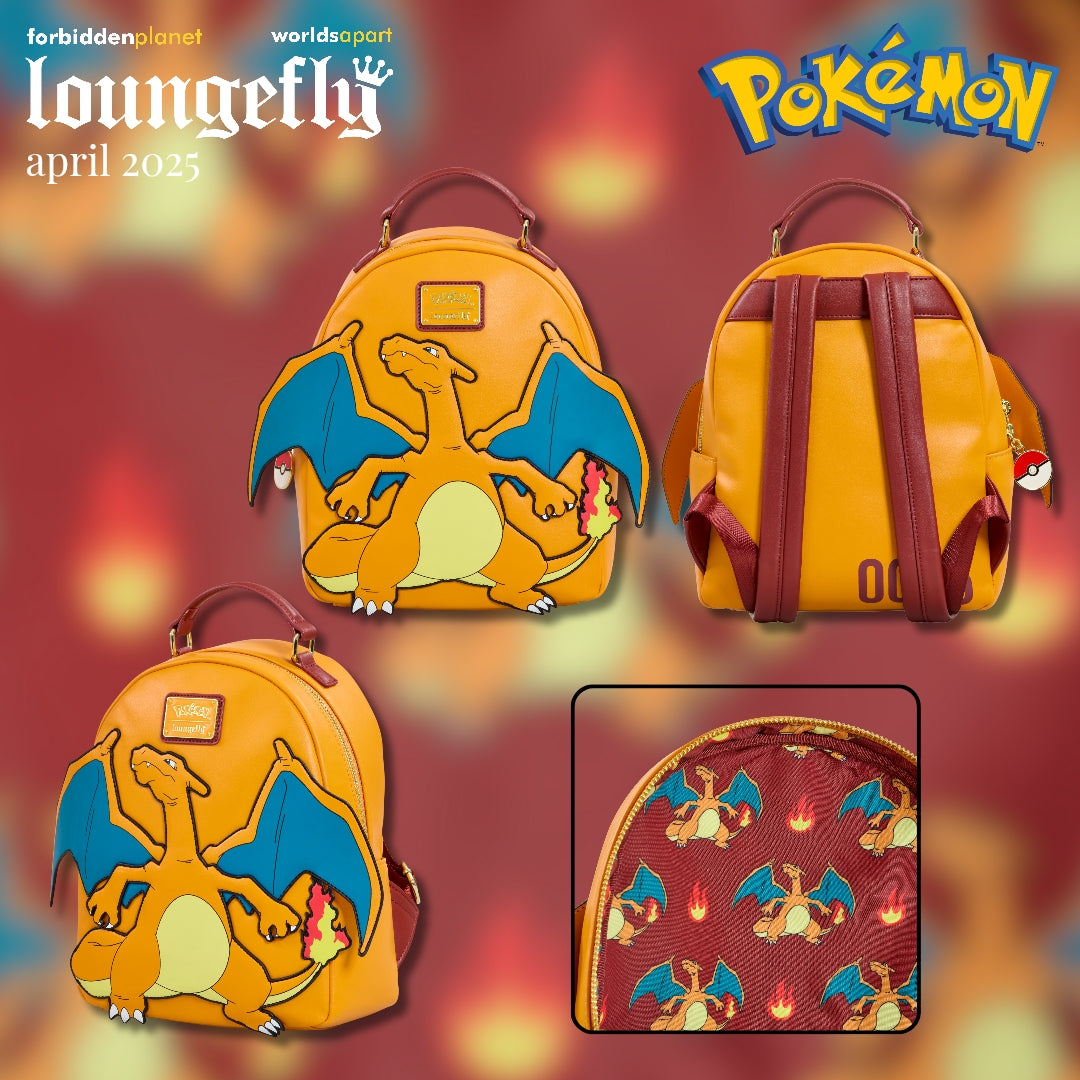 POKEMON CHARIZARD COSPLAY LF MINI BACKPACK