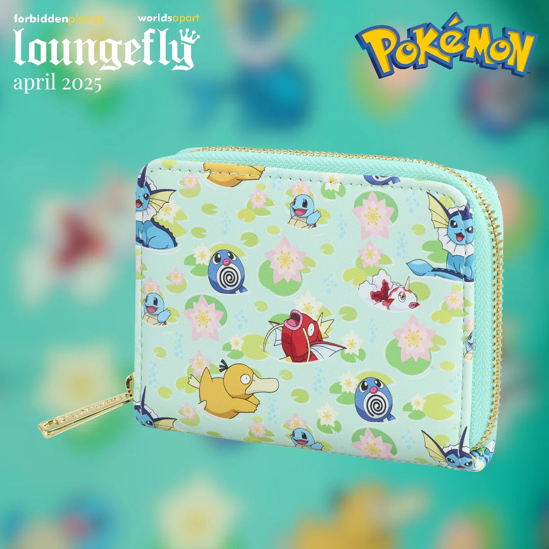 POKEMON WATER TYPE LF WALLET