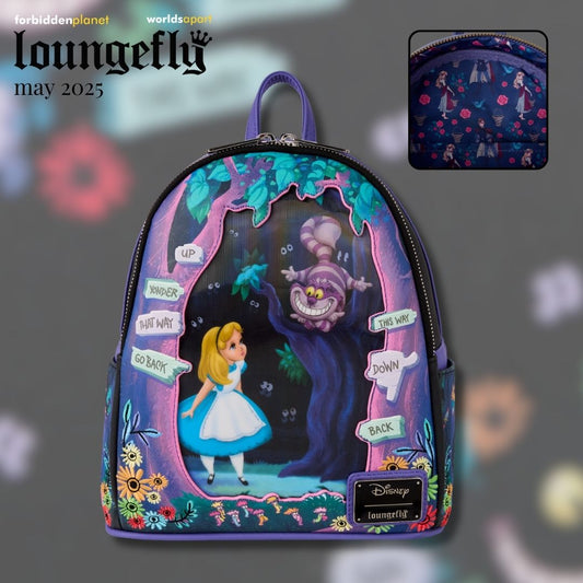 DISNEY ALICE IN WONDERLAND LF MINI BACKPACK