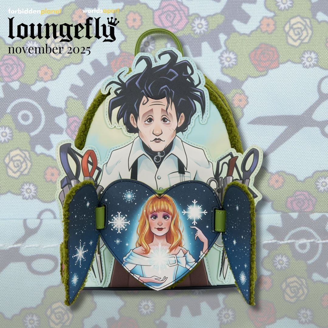 EDWARD SCISSORHANDS SHERPA LF MINI BACKPACK