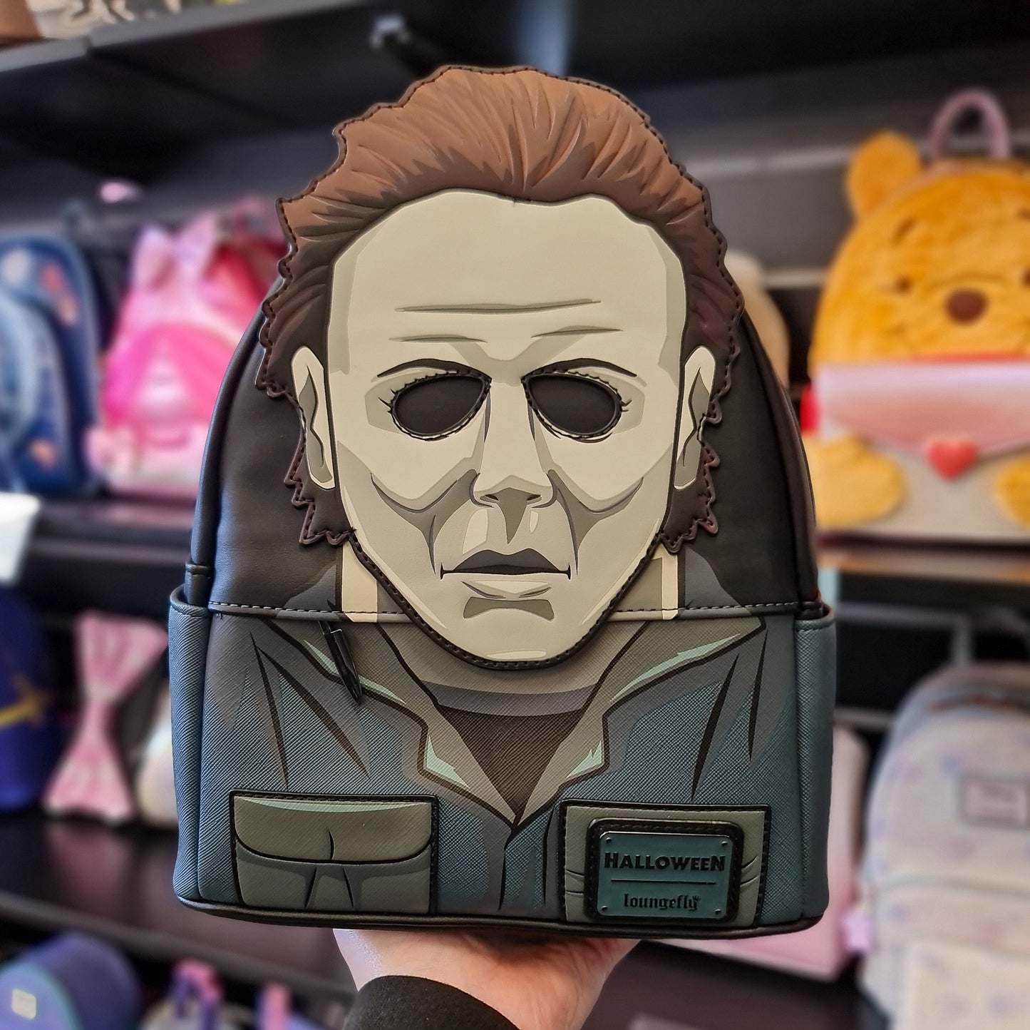 Halloween Michael Myers Mask Cosplay LF Mini Backpack