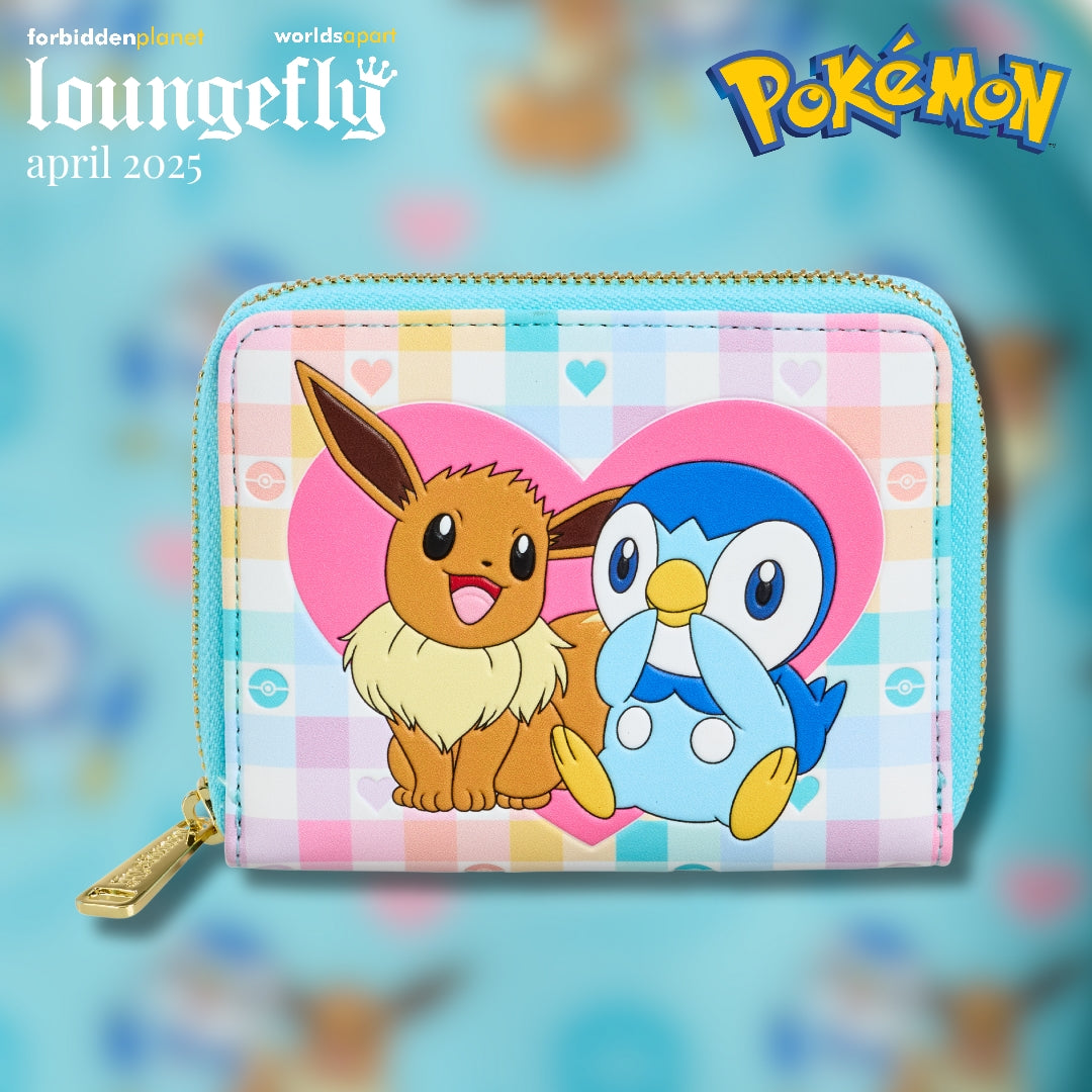 POKEMON PIPLUP AND EEVEE FRIENDS LF WALLET