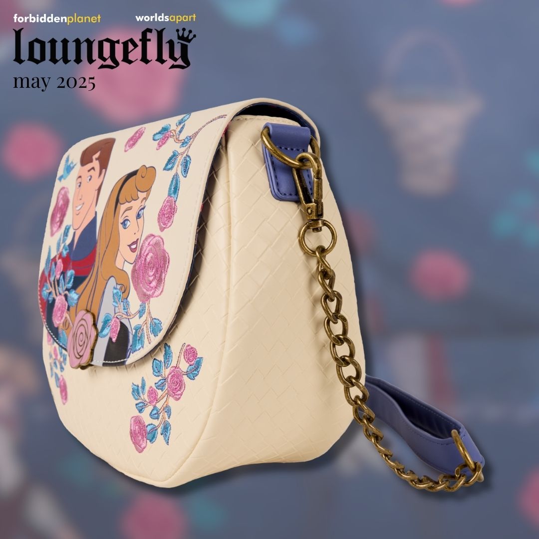 DISNEY PRINCESS AURORA & PRINCE PHILLIP LF CROSSBODY BAG