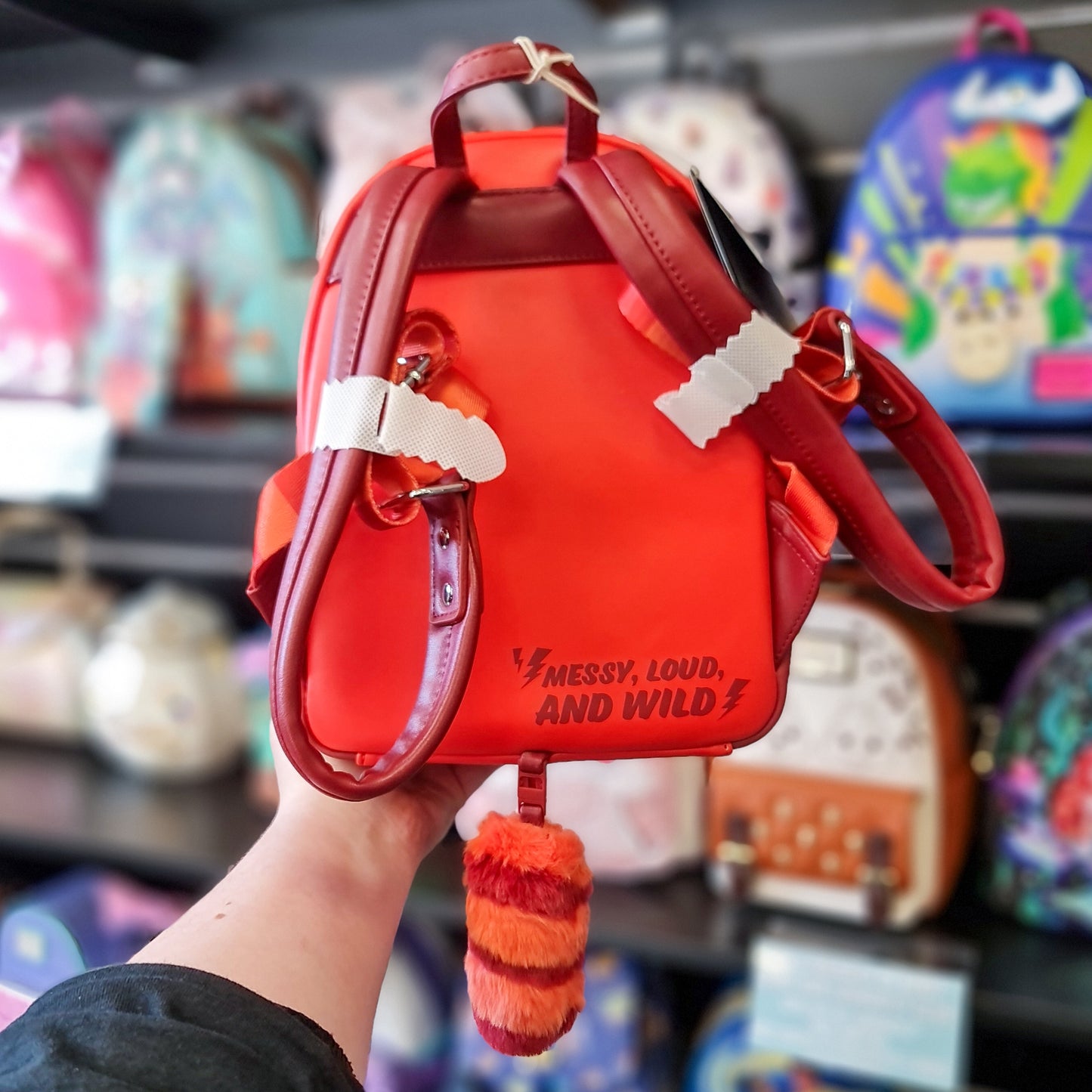 PIXAR TURNING RED PANDA COSPLAY LF MINI BACKPACK