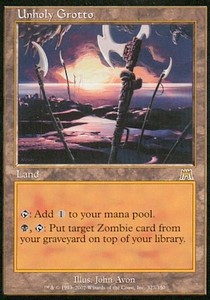 Unholy Grotto - Onslaught (Rare) [ONS-327]
