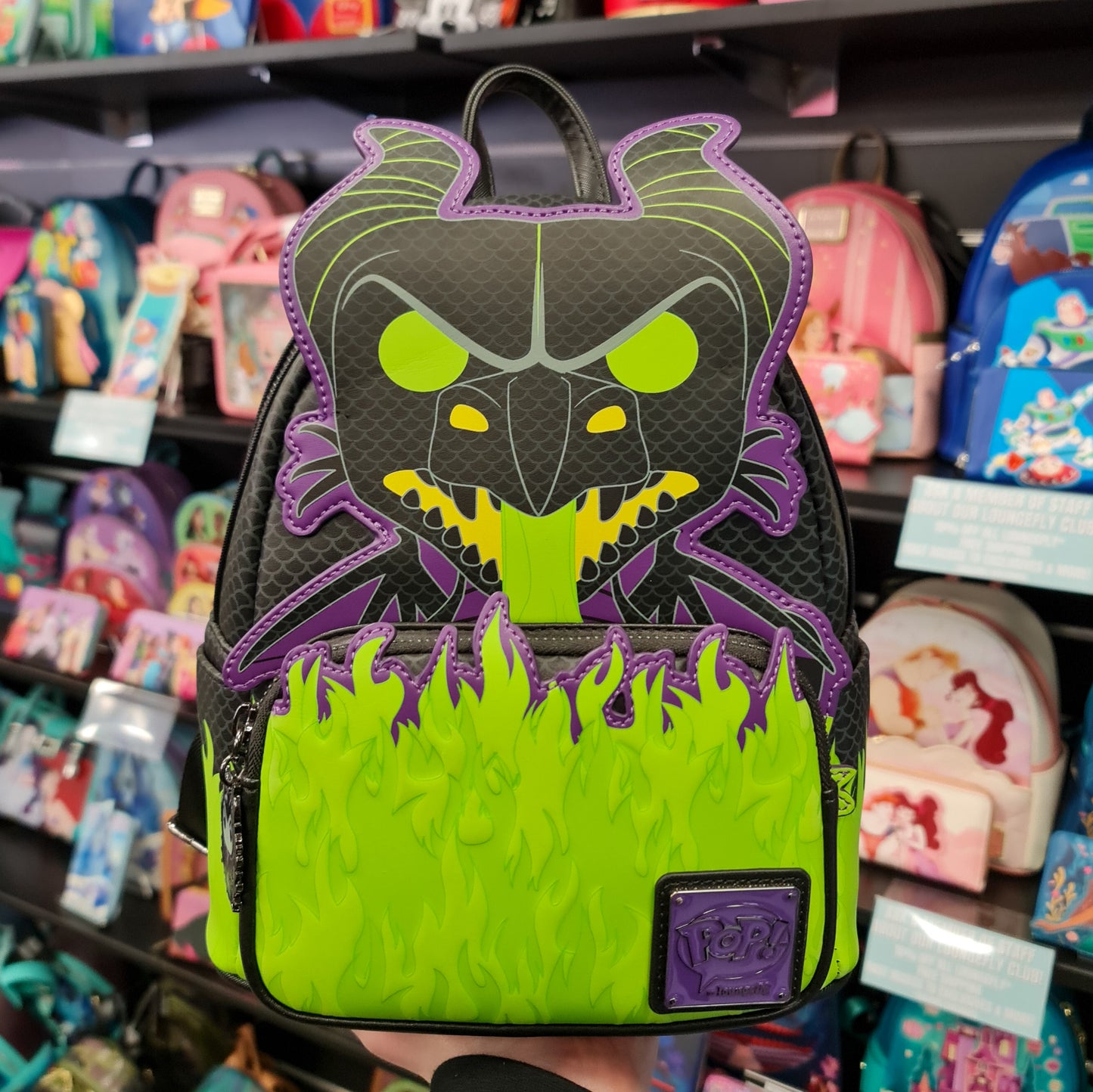 Maleficent Dragon US EX Lenticular Mini Backpack