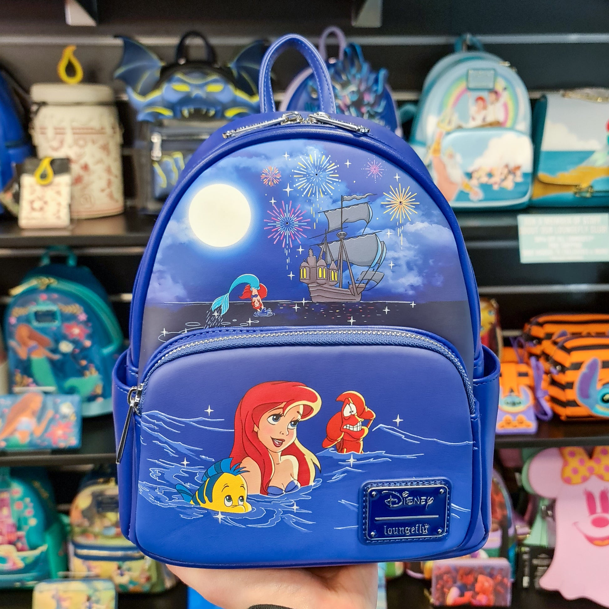 The Little Mermaid: Triton's Gift Loungefly Mini Backpack