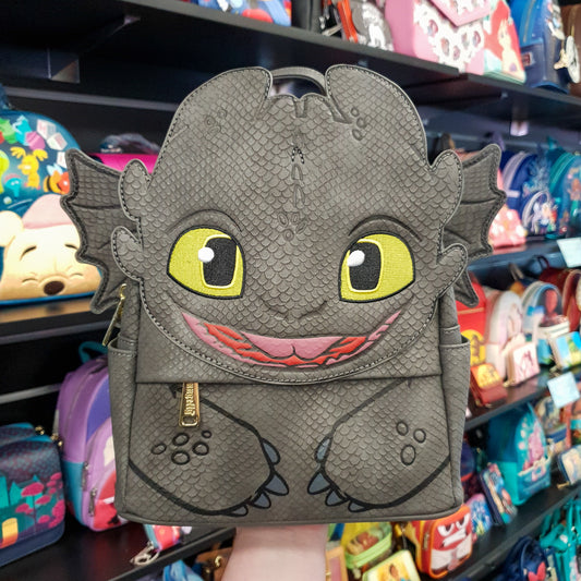 How to Train Your Dragon Toothless Cosplay Mini Backpack