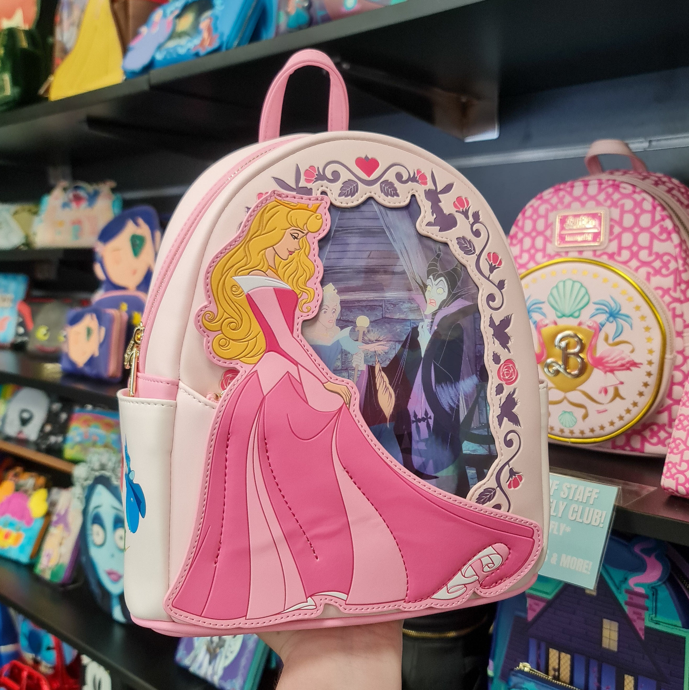 Sleeping beauty loungefly online bag