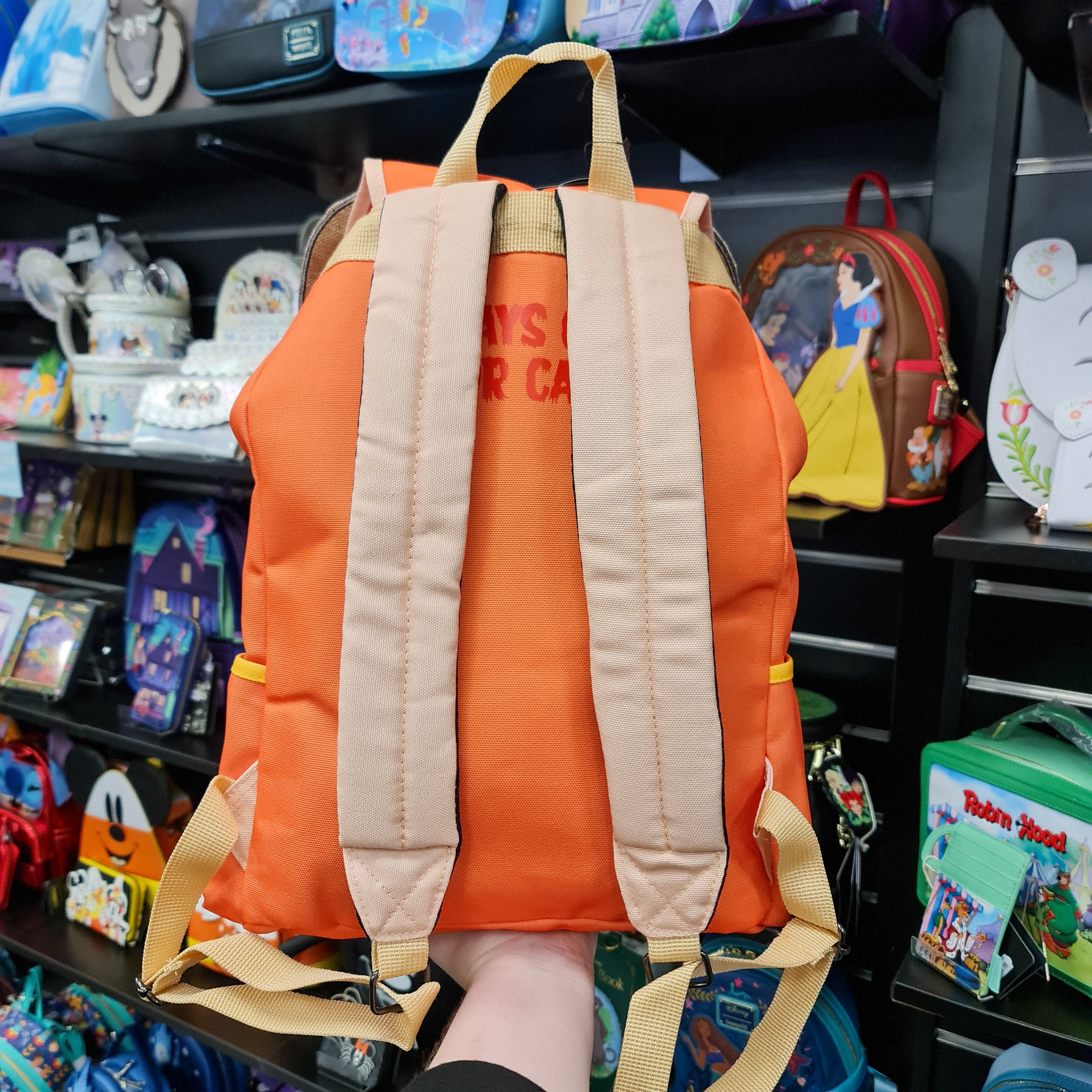 Orange 2025 mini backpack