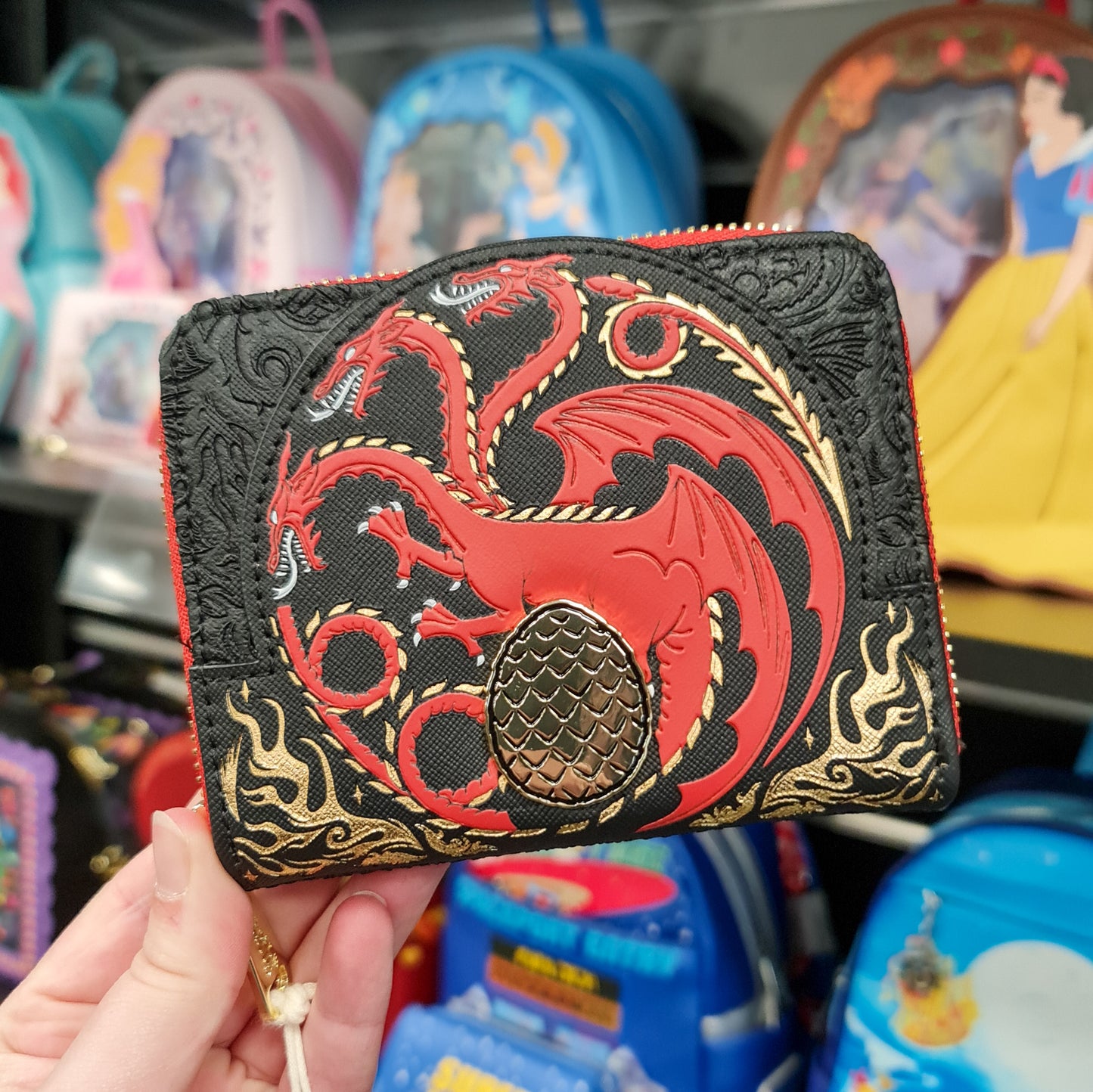 House of the Dragon Targaryen Zip Around Wallet