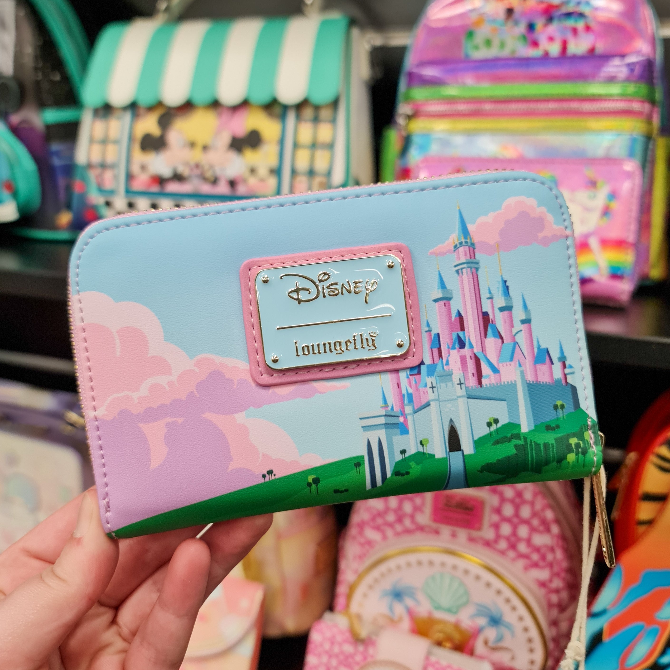 Sleeping beauty loungefly online wallet