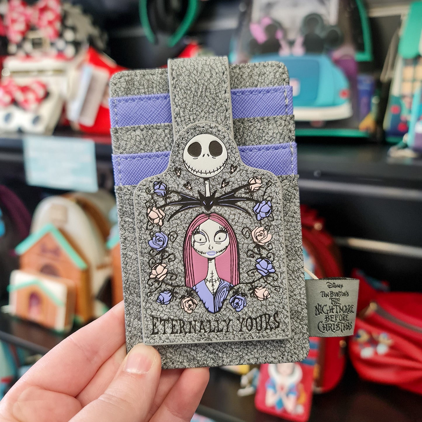 DISNEY NBC JACK AND SALLY ETERNALLY YOURS CARDHOLDER