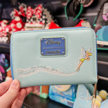 PETER PAN YOU CAN FLY GLOWS ZIP AROUND WALLET