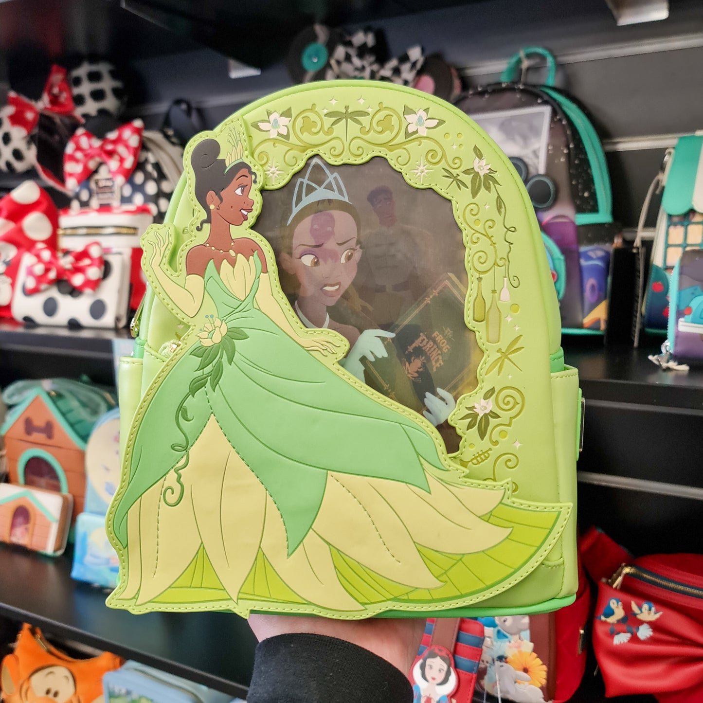 DISNEY PRINCESS AND THE FROG TIANA LENTICULAR MINI BACKPACK