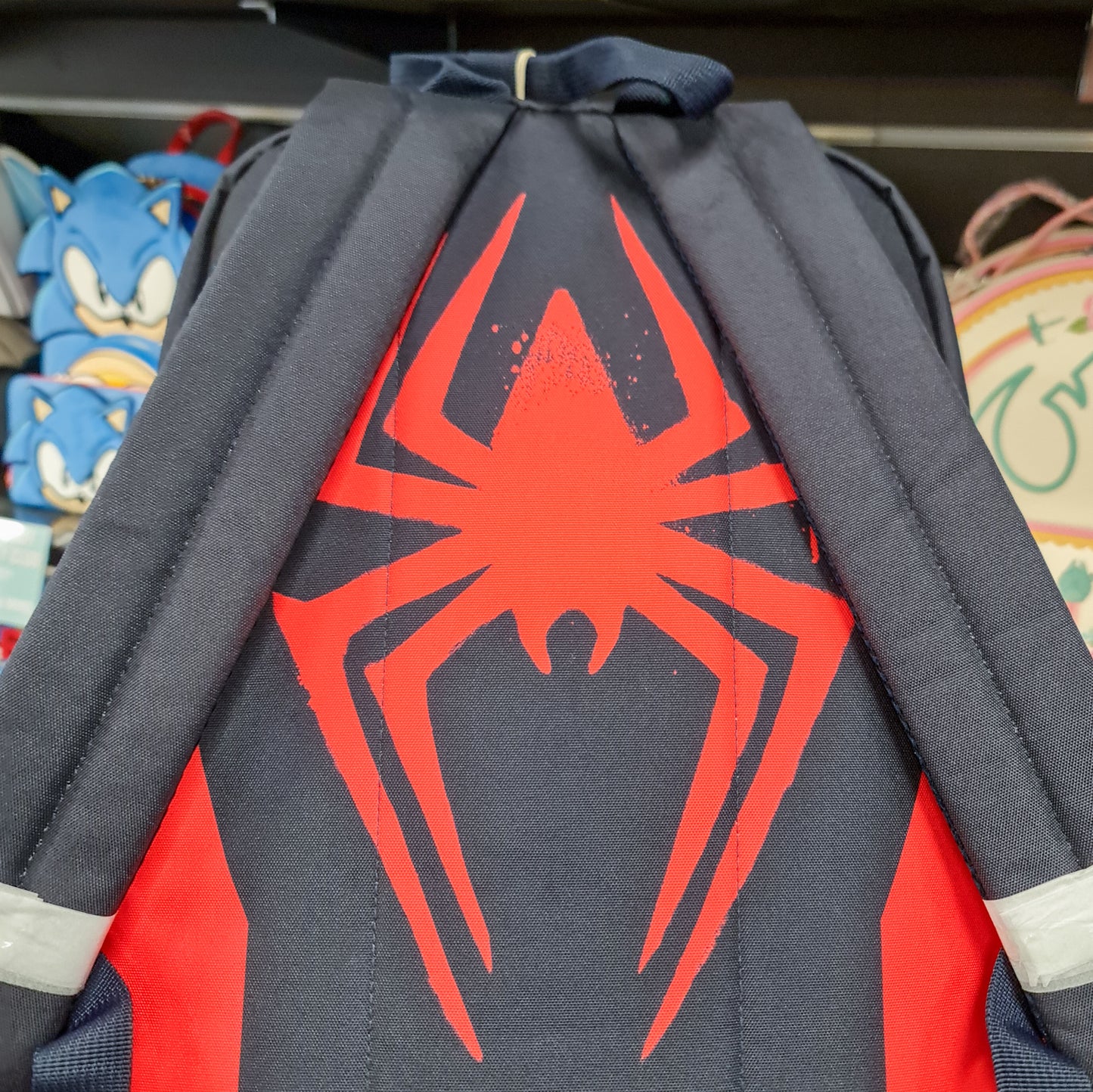 SPIDERVERSE MILES MORALES SUIT FULL SIZE NYLON BACKPACK