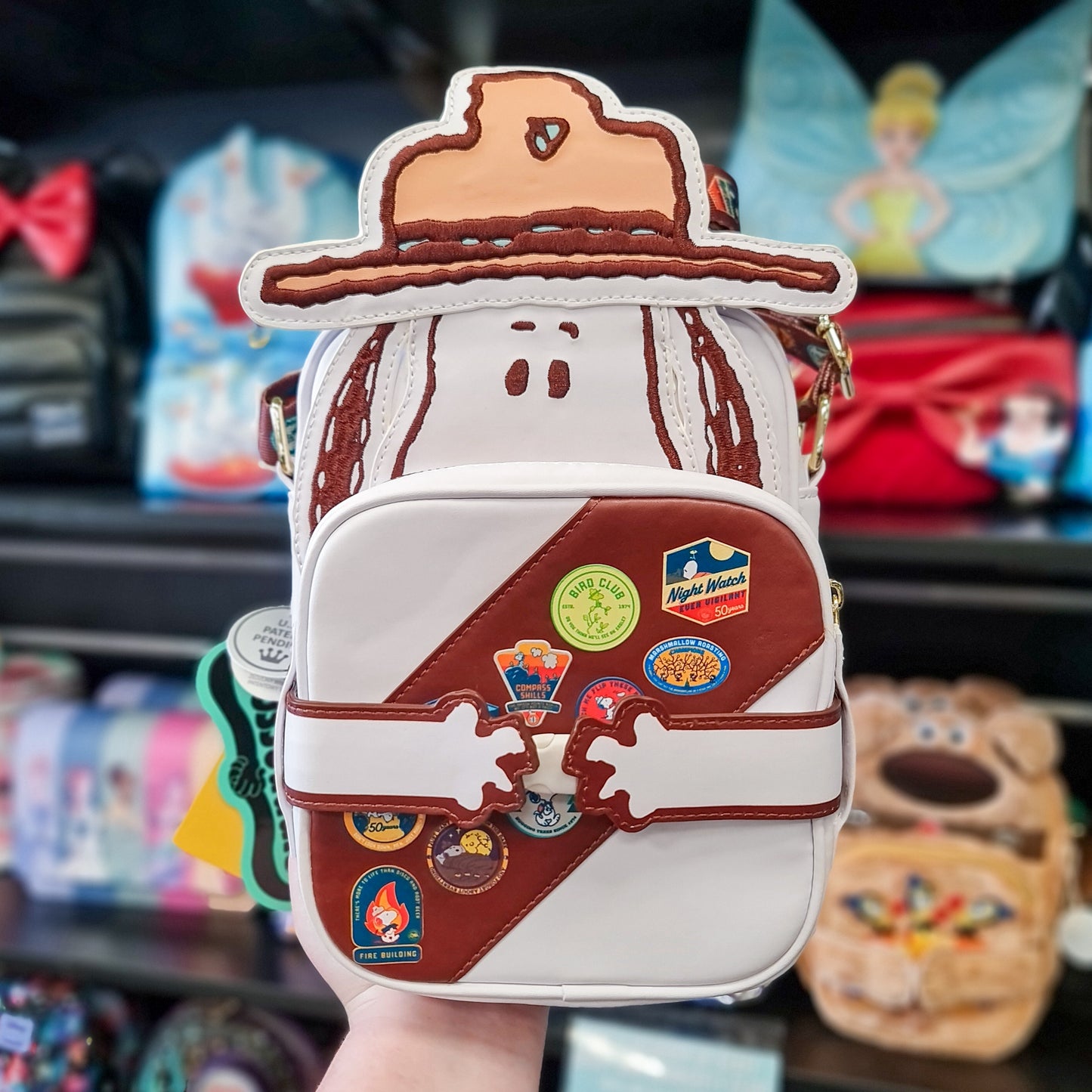 PEANUTS SNOOPY BEAGLE SCOUT CROSSBUDDIES BAG