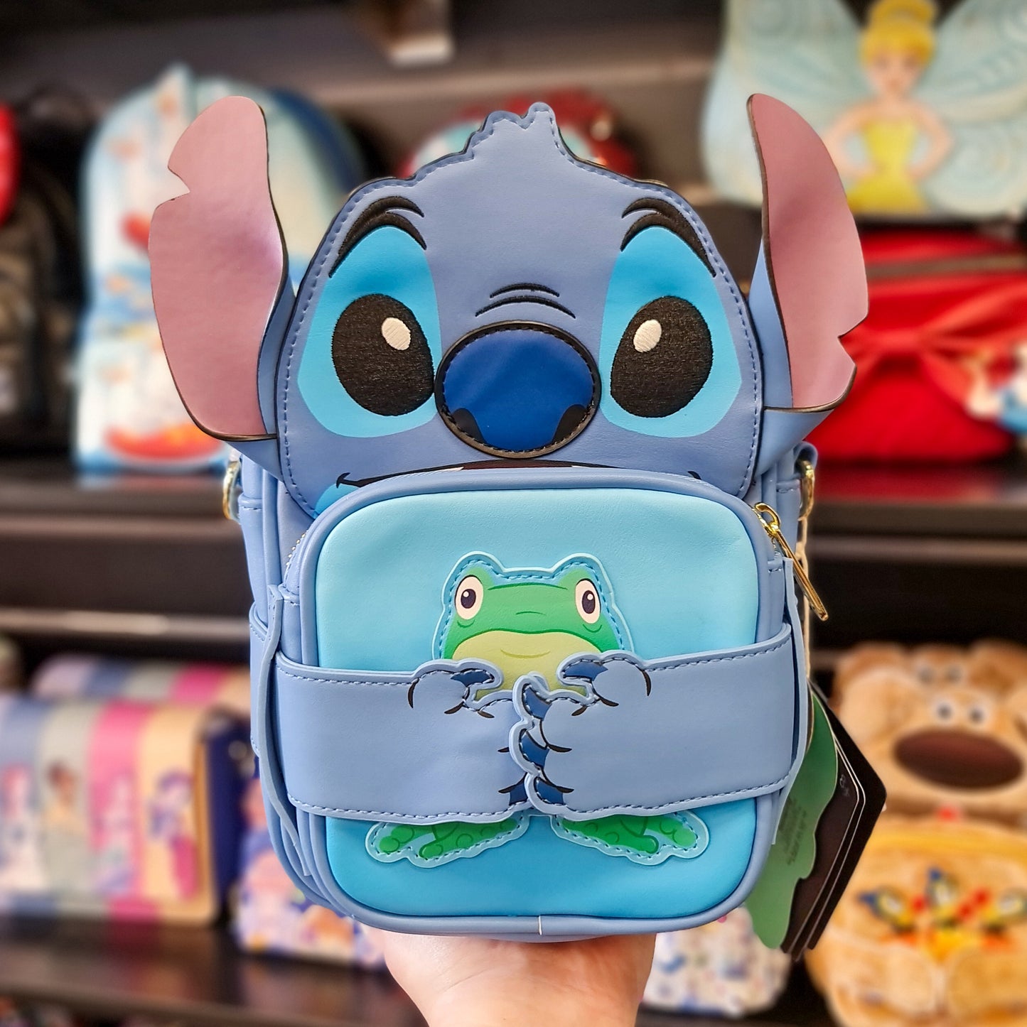 DISNEY STITCH CAMPING CROSSBUDDIES BAG