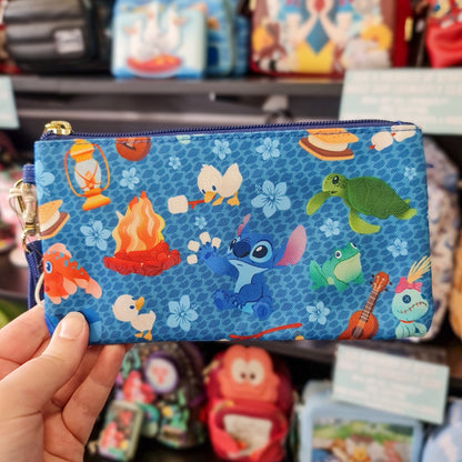 DISNEY STITCH CAMPING CUTIES AOP NYLON WRISTLET