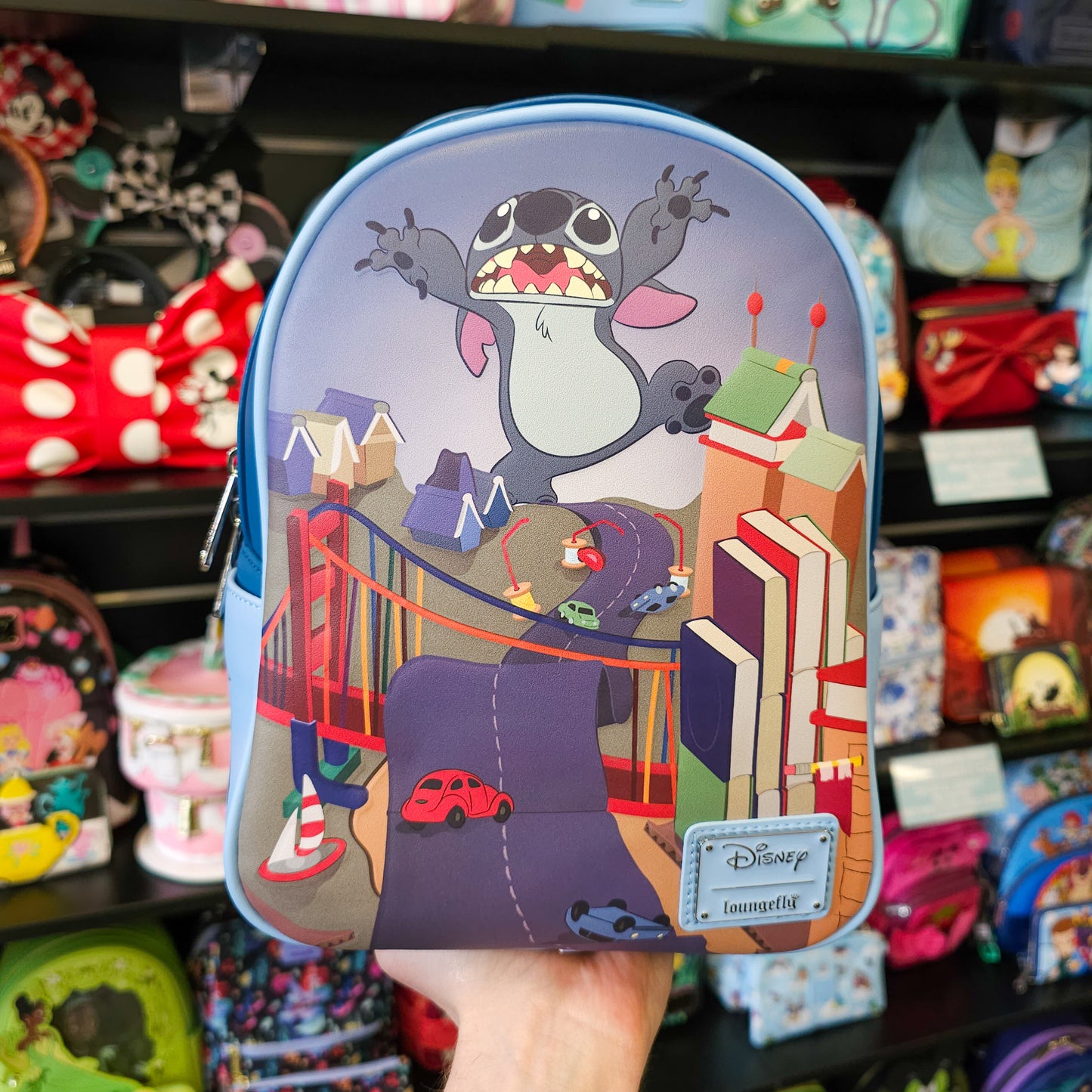 DISNEY STITCH BADNESS LEVEL MINI BACKPACK