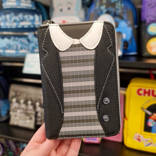 WB BEETLEJUICE 2 ZIP AROUND WALLET